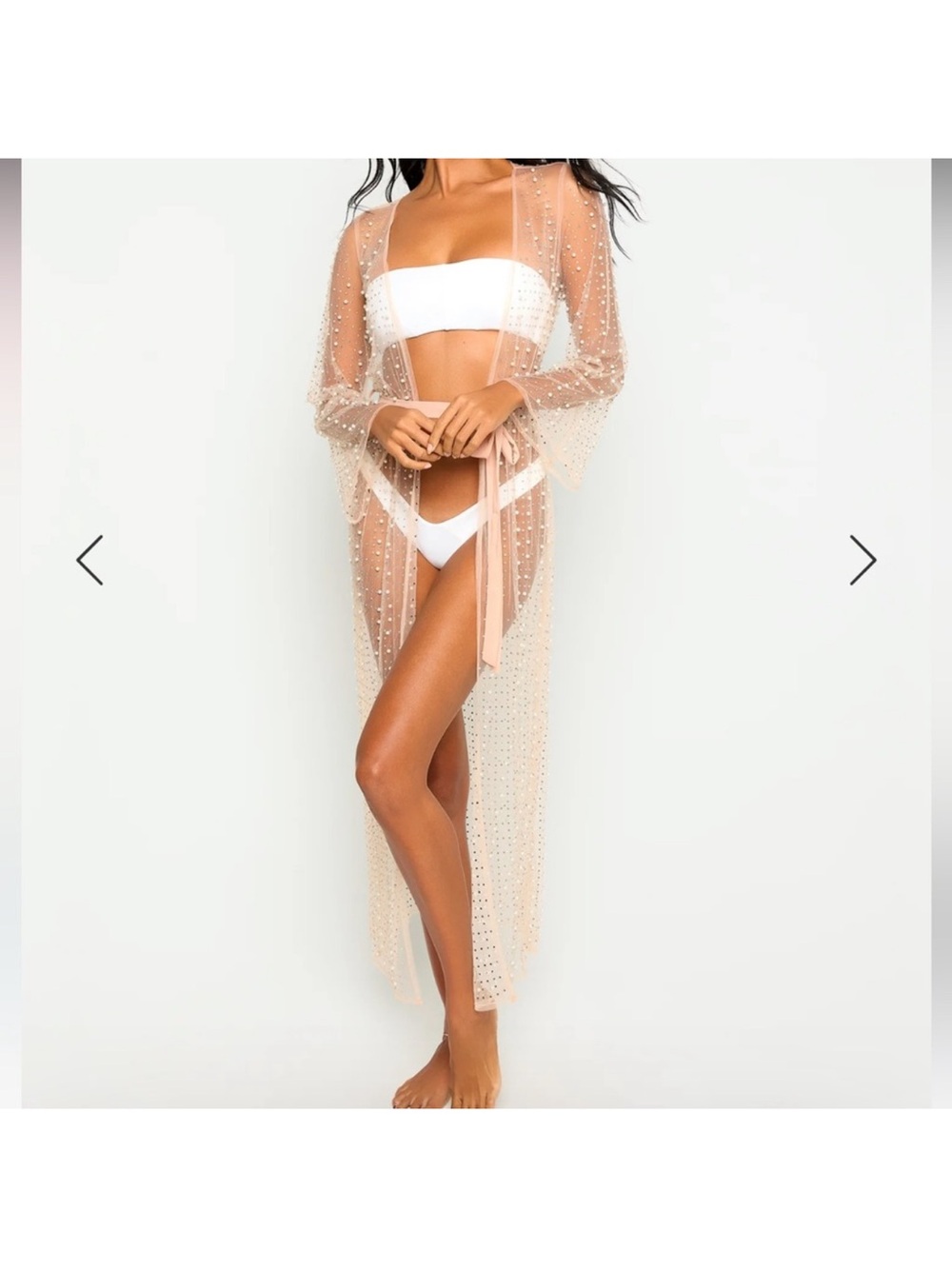 NWT Beach Bunny swimwear cardigan SIZE XS